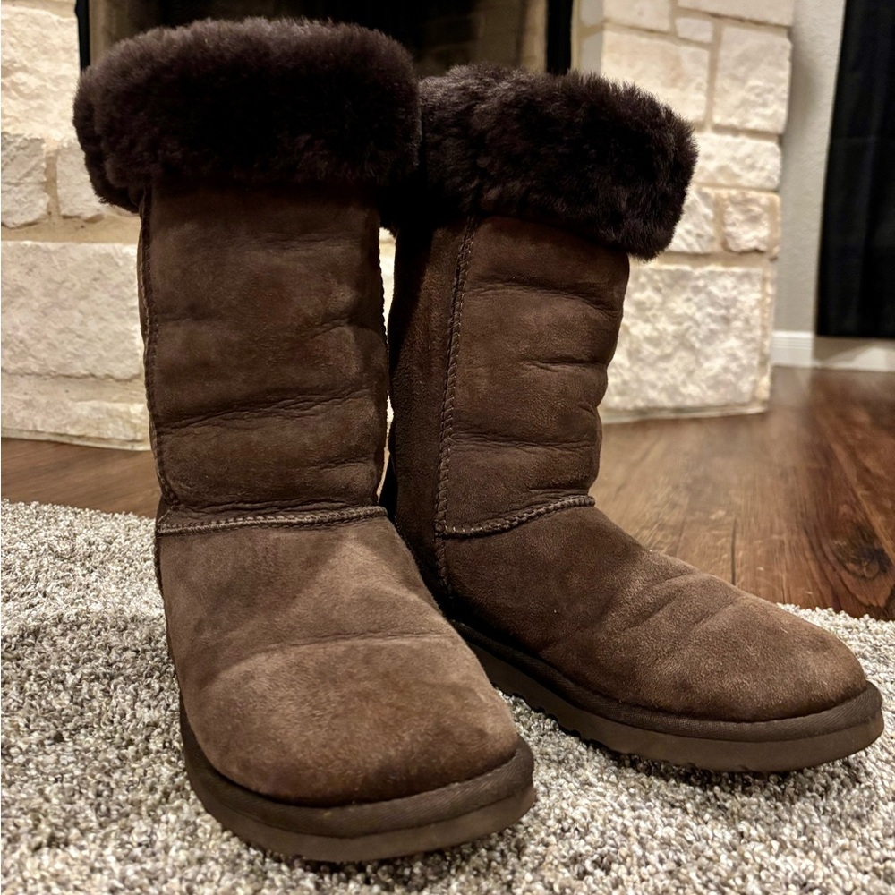 UGG Chocolate Brown Winter Boots
